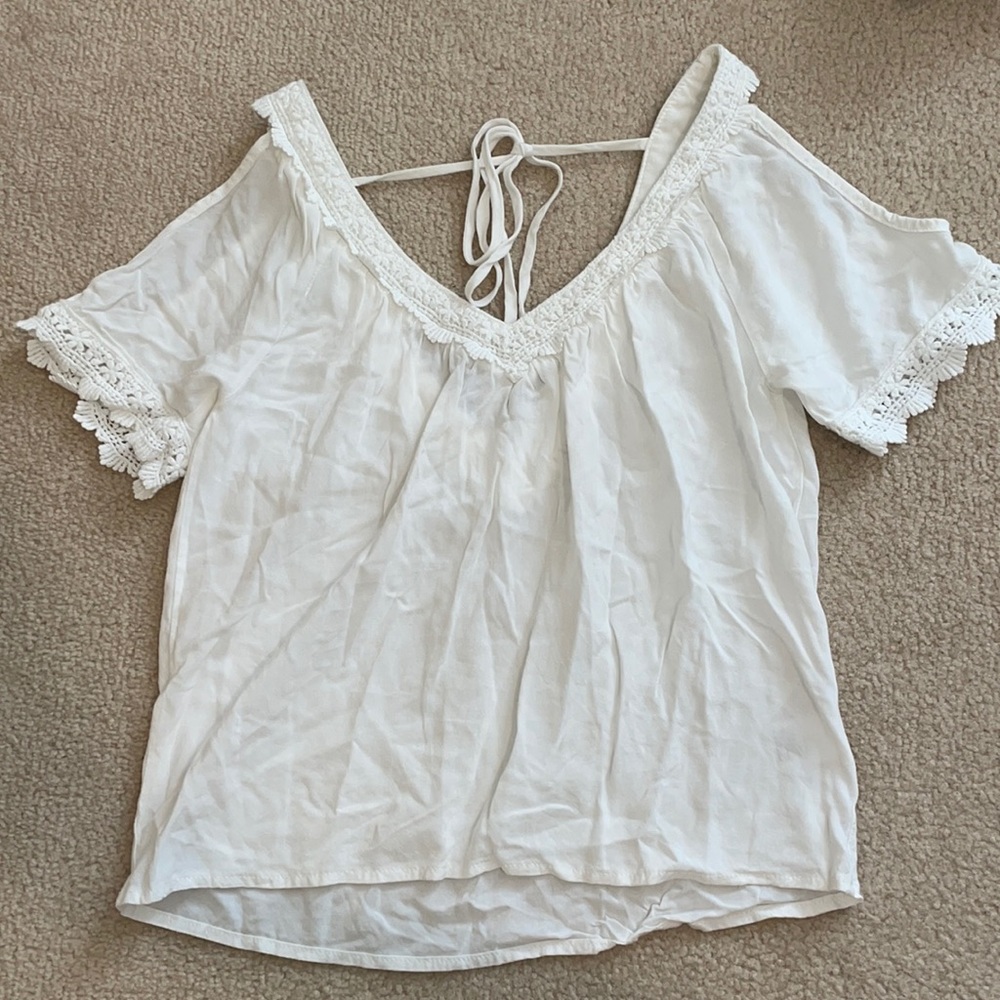 LA HEARTS cold shoulder top